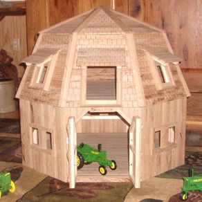 Hand Crafted Wooden Toy Barn #1 by Wild Cat Hollow Creations ...