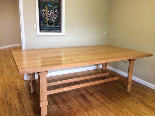 Custom Made Cherry Dining Or Conference Table, Custom=Made