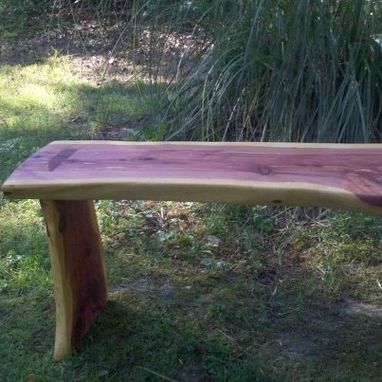 Custom Made Cedar Garden Benches