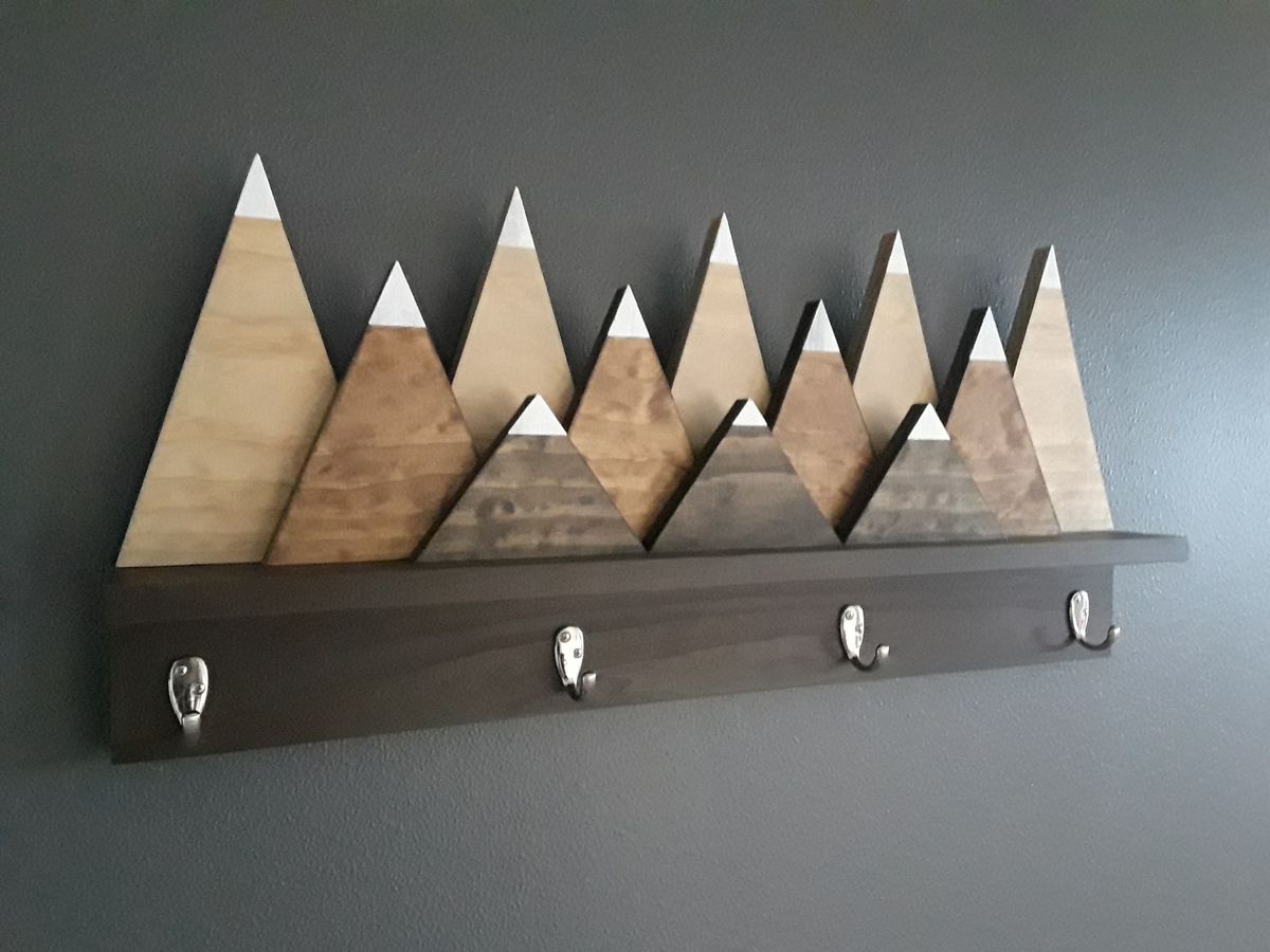 artistic coat rack
