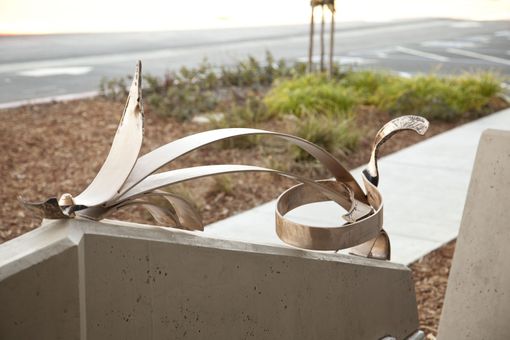 Custom Made Modern Bronze Outdoor Public Installation