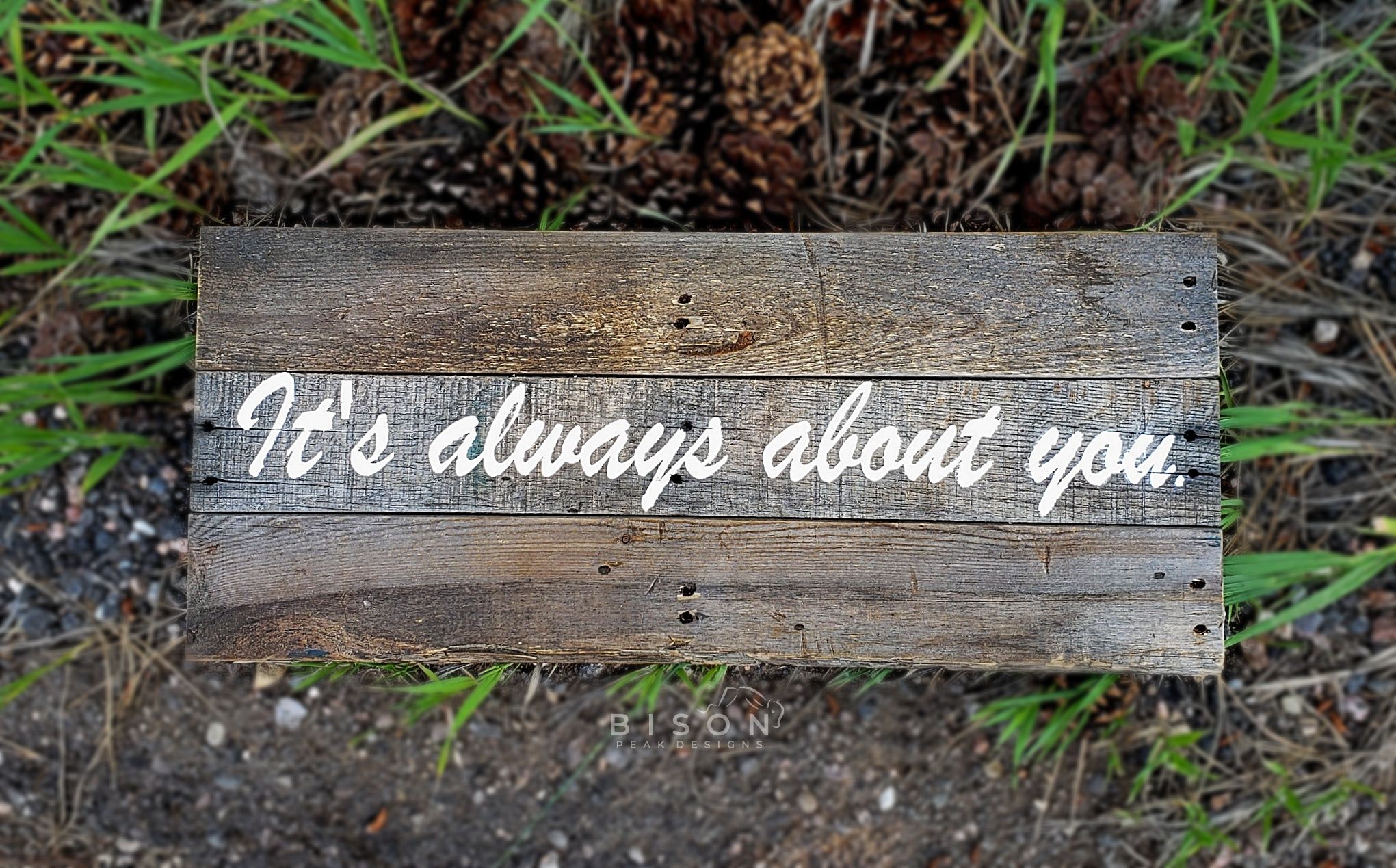 Buy Hand Crafted Reclaimed Barn Wood Sign. Made To Order, made to order