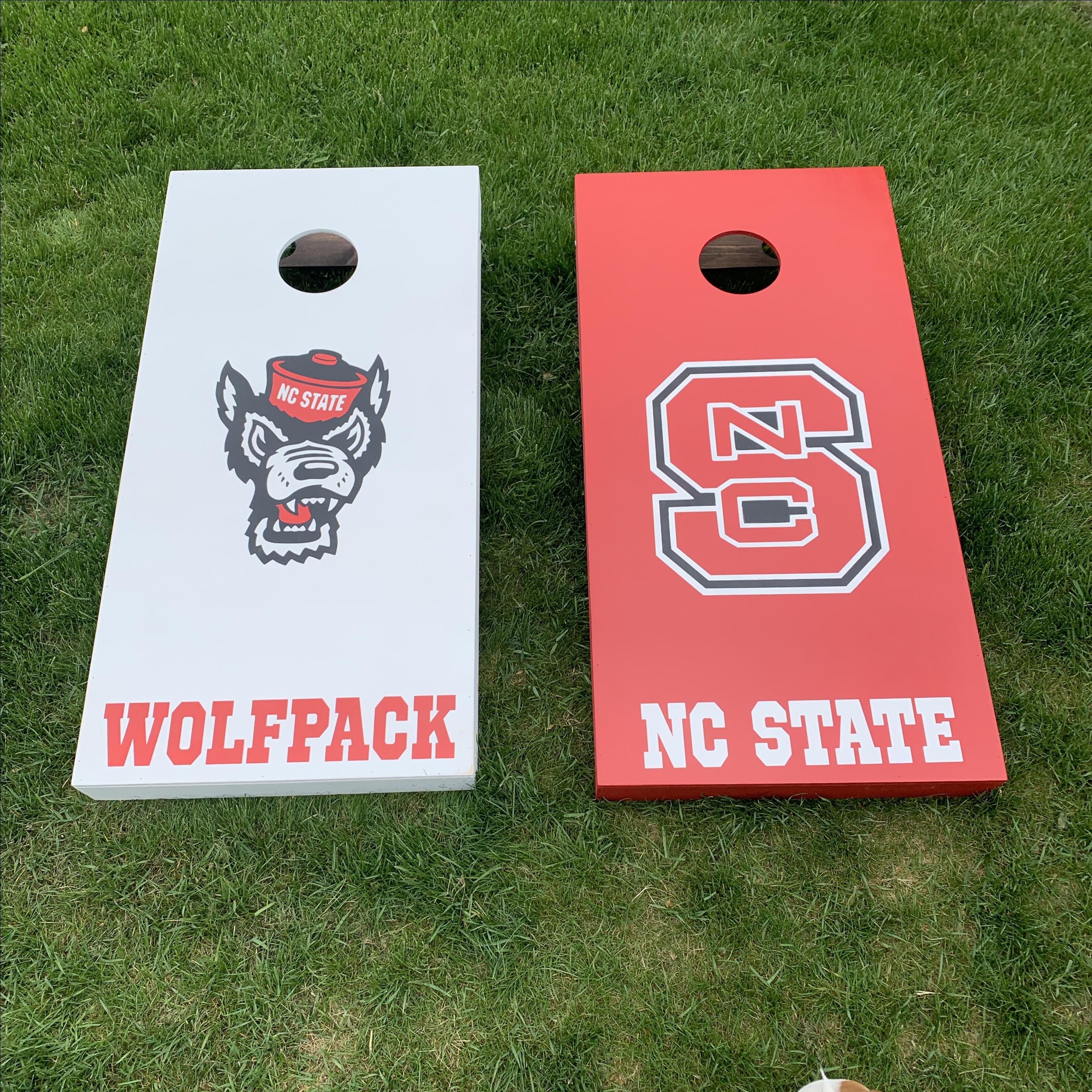 Hand Crafted Personalized Cornhole Boards, Yard Games, Wedding Gift