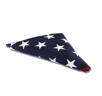Custom Made American Flag For Flag Display Case 3ft X5 Ft Cotton