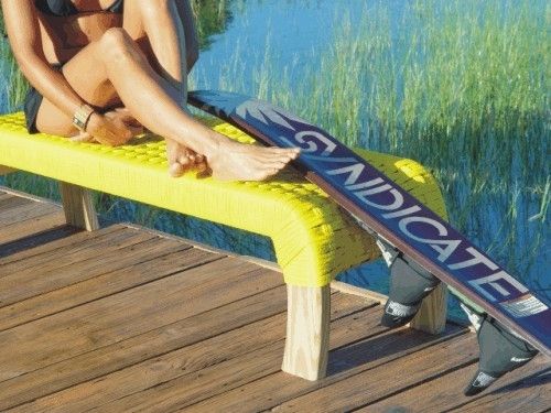 Custom Made Outdoor/Indoor Rope Bench