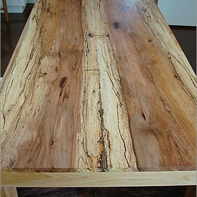 Hand Crafted Pecan Dining Table By Where Wood Meets Steel Hand Crafted Pecan Dining Table By Where Wood Meets Steel Custommade