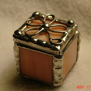 ring box boxes stained glass tina tiny custommade