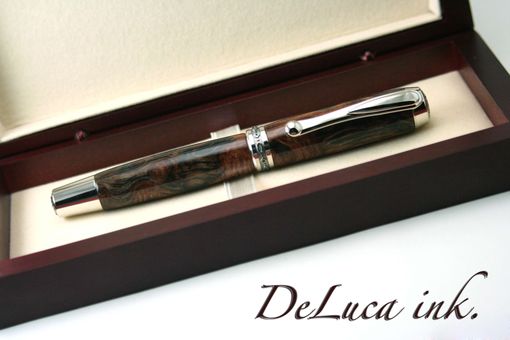 Custom Made Redwood Lace Burl Fountain Pen
