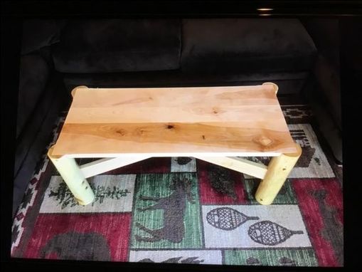 Custom Made This Coffee Table Will Be A Conversation Piece Due To The Unique Grain Pattern