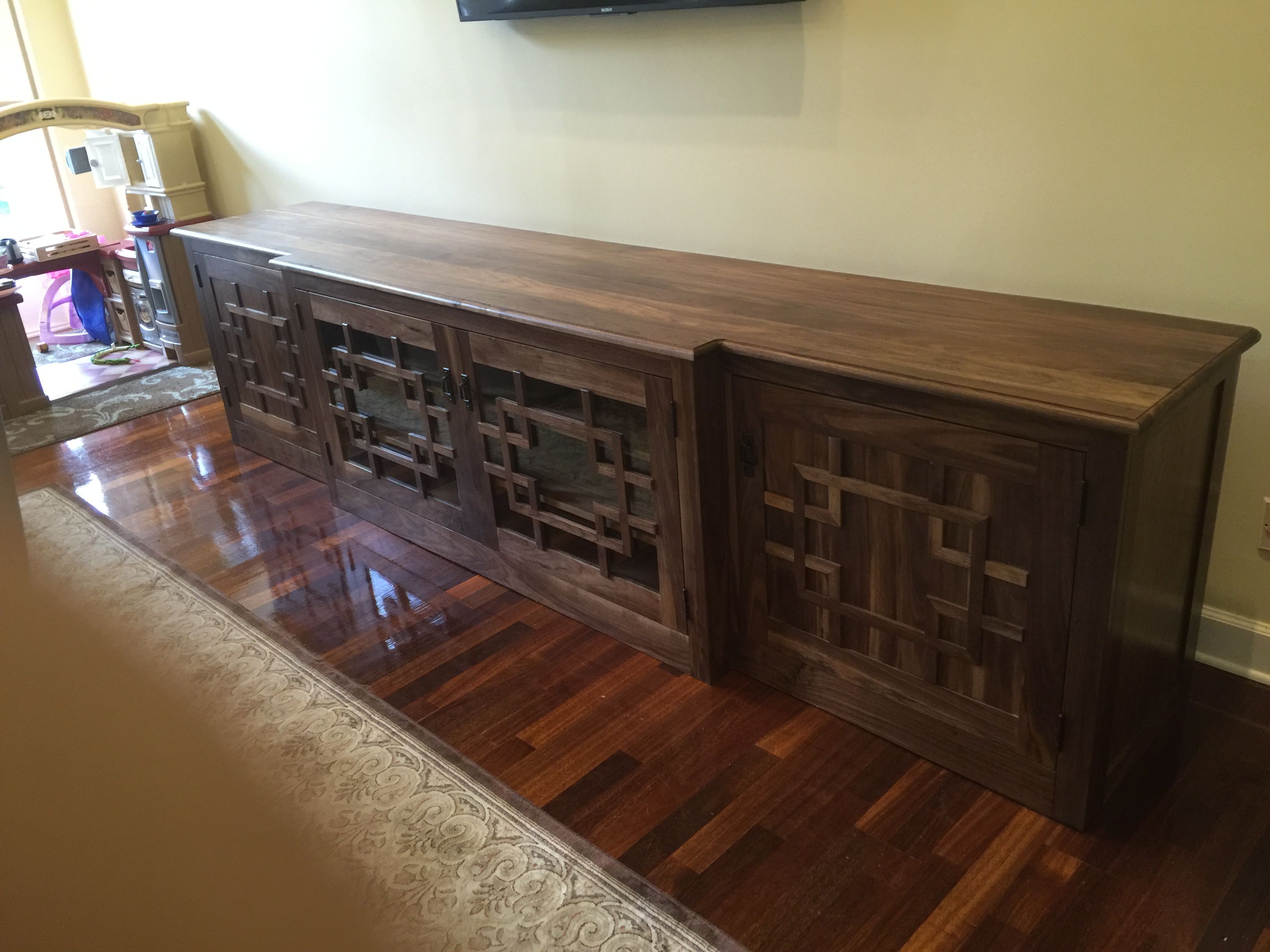 Handmade Media Center by Bungalow White Oak Furniture