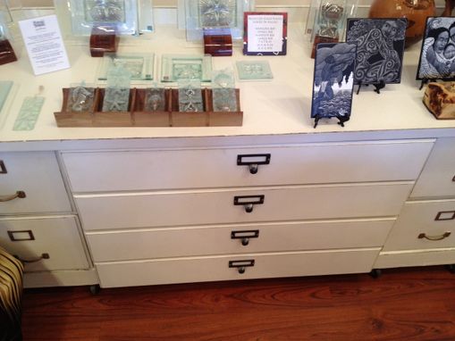 Custom Made Flat File Desk