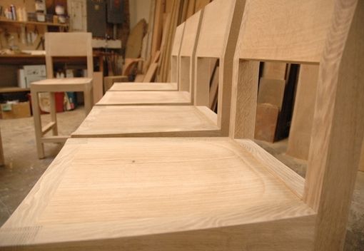 Custom Made Oregon White Oak Dining Chairs