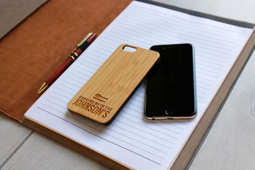 Custom Made Custom Engraved Wooden Iphone 6 Case --Ip6-Bam-Cooking With The Johnsons