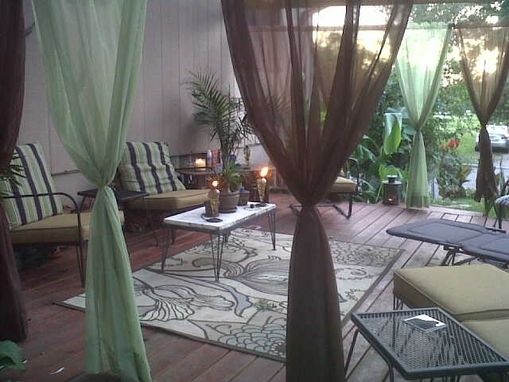 Custom Made Custom Indoor/Outdoor Curtains & Draperies