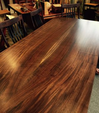 Custom Made Shokutaku Dining Table, Asian Table, Rustic Dining Table, Conference Table