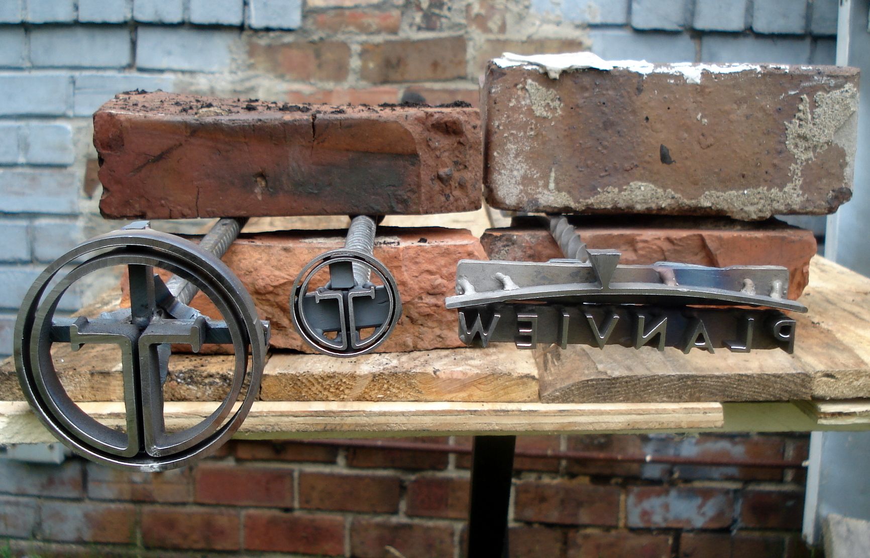 Buy Hand Made Branding Iron, made to order from Second Chance Custom Iron Works