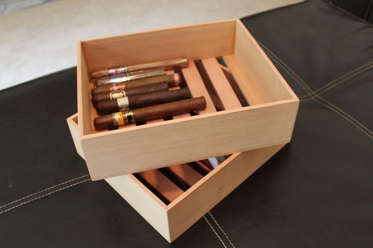 Hand Crafted Custom Cigar Humidors From Military Surplus Containers by