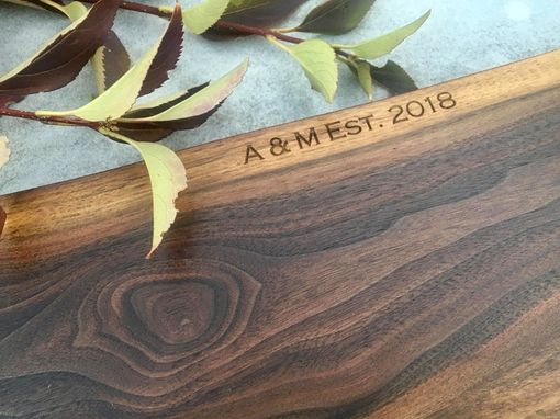 Custom Made Personalized Serving Tray, Charcuterie Board, Or Spirits Tray For Weddings
