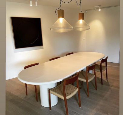 Custom Made Oval Dining Table
