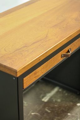 Custom Made Draper Desk W/ Shelving