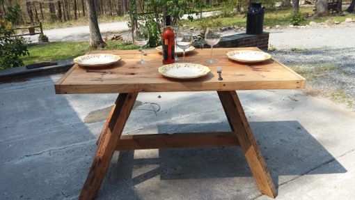 Custom Made Reclamed Oak Table