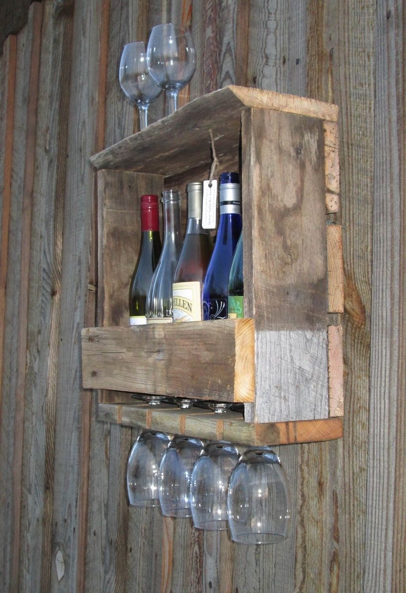 Barn board wine rack new arrivals