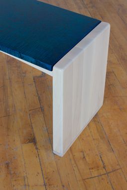 Custom Made Blue Bench