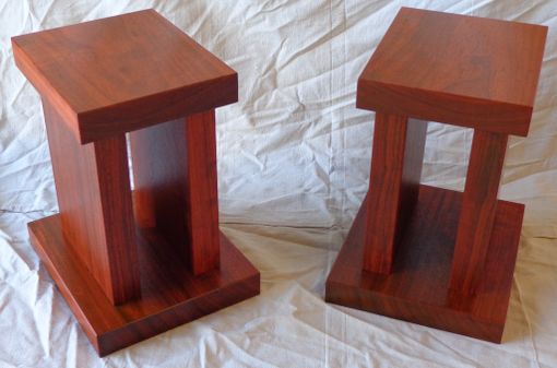 Custom Made Paduck Speaker Stands