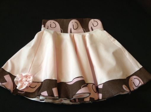 Custom Made Embellished Girls Skirt