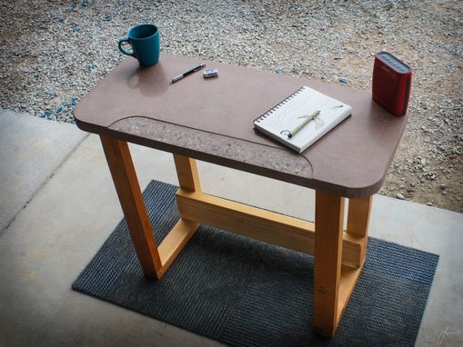 Custom Made Concrete Writing Desk
