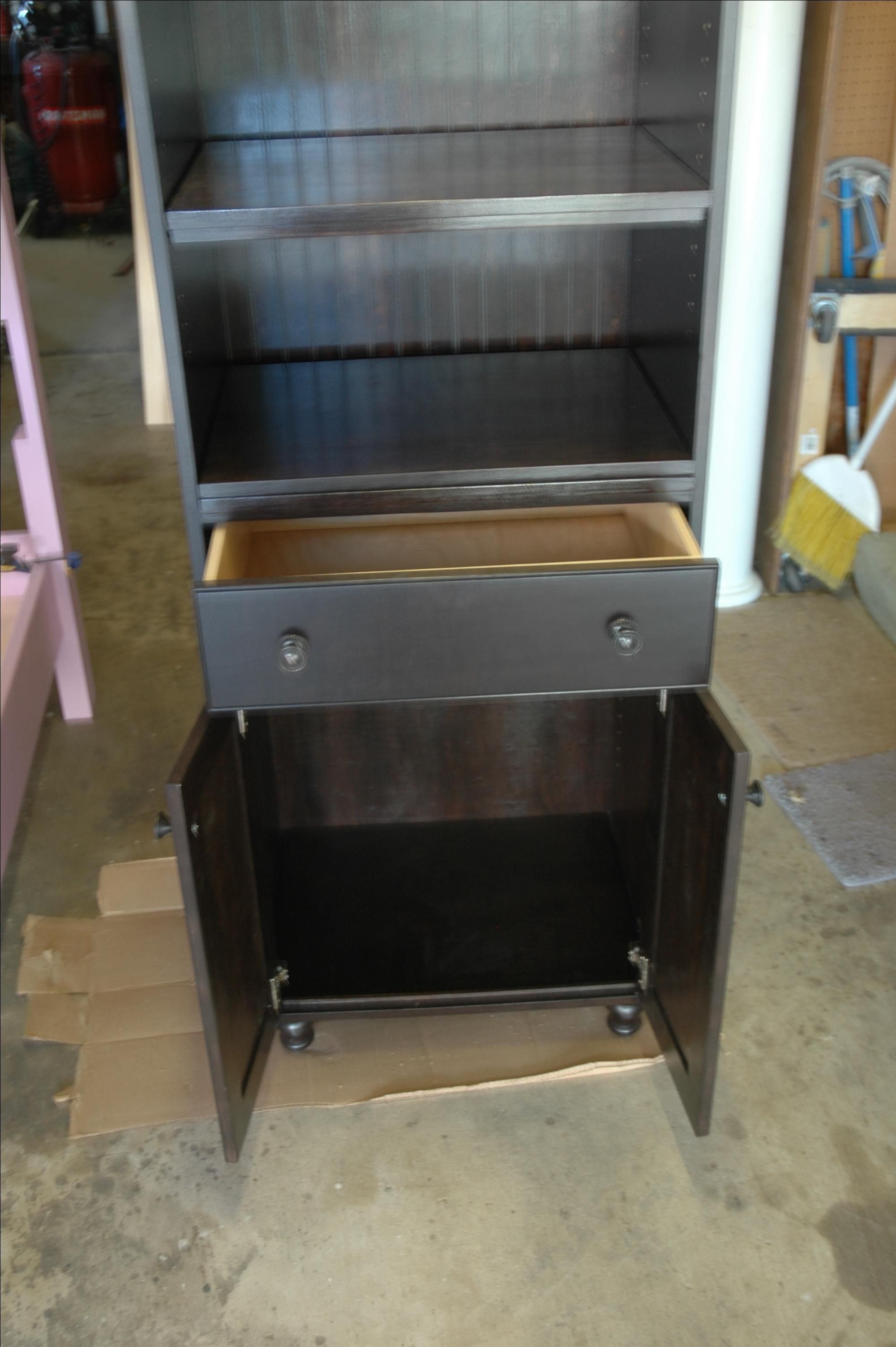 Custom Made Stand Alone Storage by WoodenItBeNice