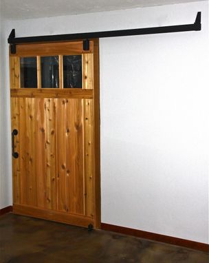 Hand Made Custom Cedar Sliding Barn Doors By Aaron Smith