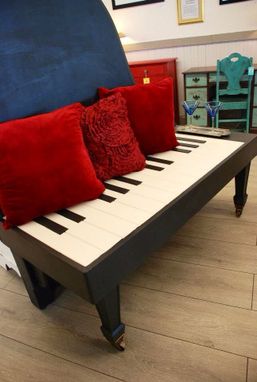 Custom Made Upcycled Piano Bench