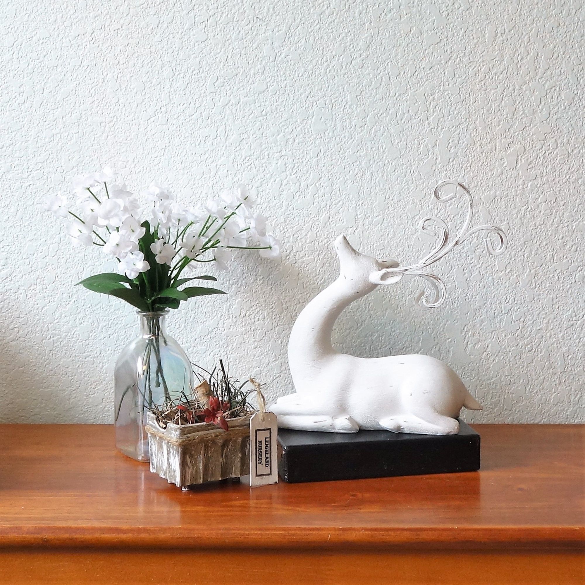 Hand Crafted Rustic Deer Majestic White Stag White Buck Nordic Style   E0f2cf27cbf0187 Dsc09813.JPG