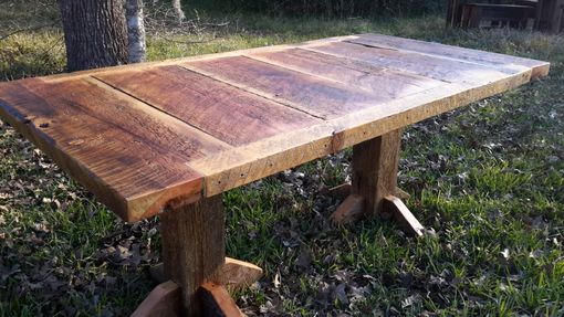 Custom Made Montana Made Barnwood Dining Table