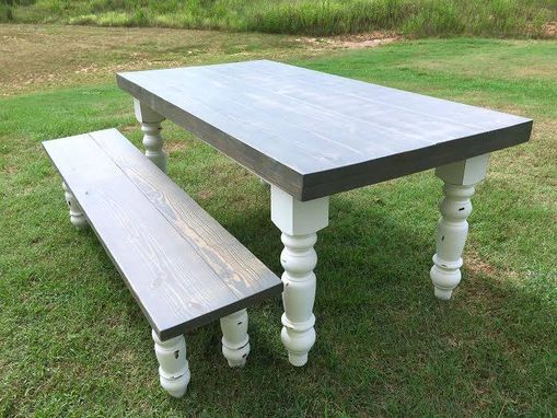 Custom Made Farmhouse Dining Table