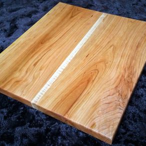 Striped Maple Monogram Hardwood Cutting Board – Mach Crafts