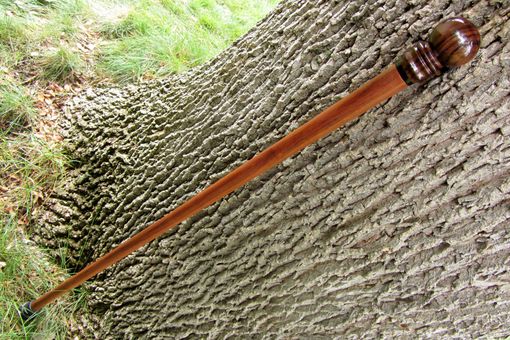 Custom Made Walking Stick / Walking Cane - East Indian Rosewood, Ebony, And Bolivian Rosewood