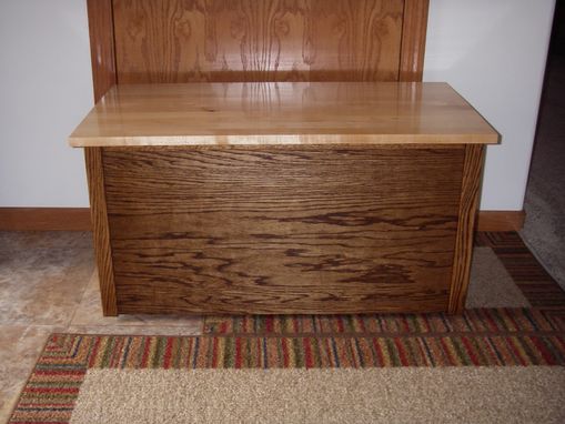 Custom Made Blanket Chest (Or Toy Chest)