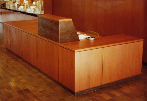 Custom Made Corporate Reception And Telephone Operator Counter