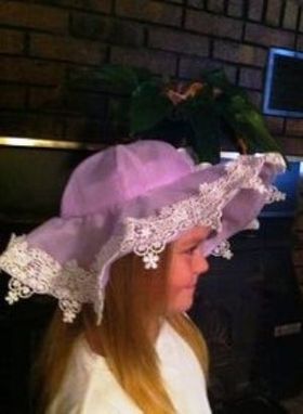 Custom Made Girl's Wide Brim Hat