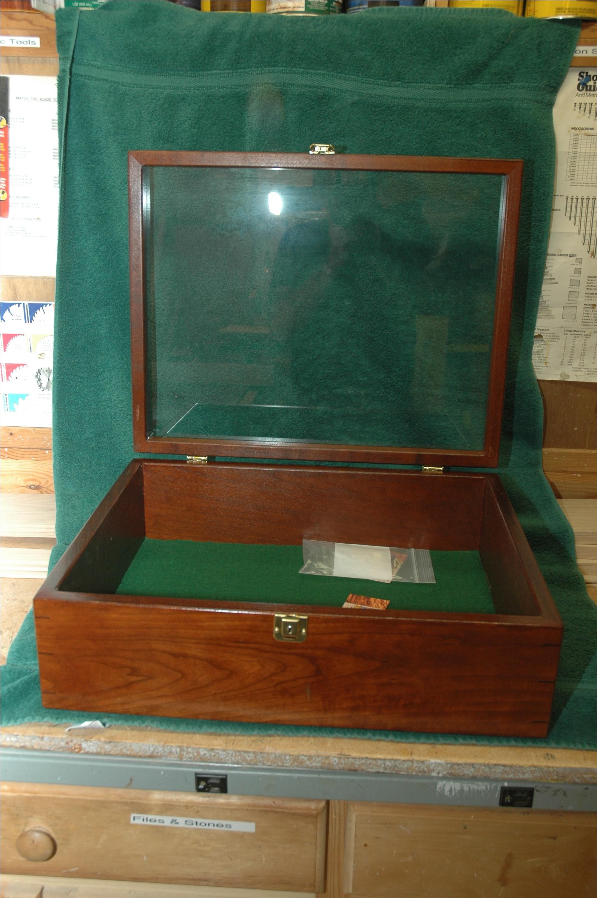 Custom Made Cherry Book Display Box by WoodenItBeNice