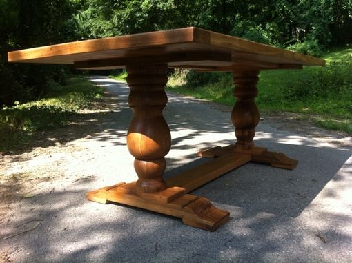 Custom Made Dining Table, 6ft, 2" Pine, Rustic, Bread Board
