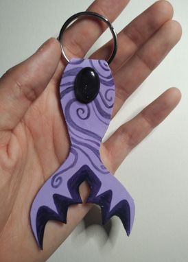 Custom Made Mermaid Tail Keychain