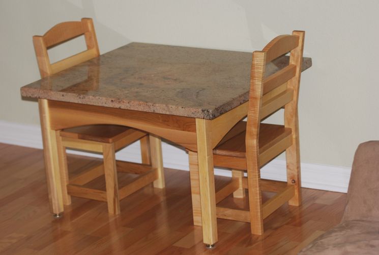 Hand Crafted Childrens Table And Chair Set By Memphis Woodwork S Hand Crafted Childrens Table And Chair Set By Memphis Woodwork S Custommade Com