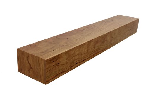 Custom Made Floating Shelf | Solid Cherry Wood