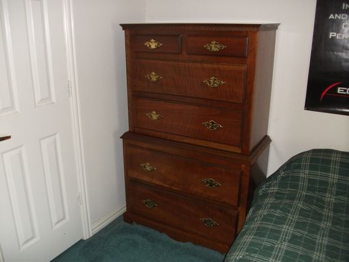 Custom Made Handmade Pennsylvania Chest On Chest