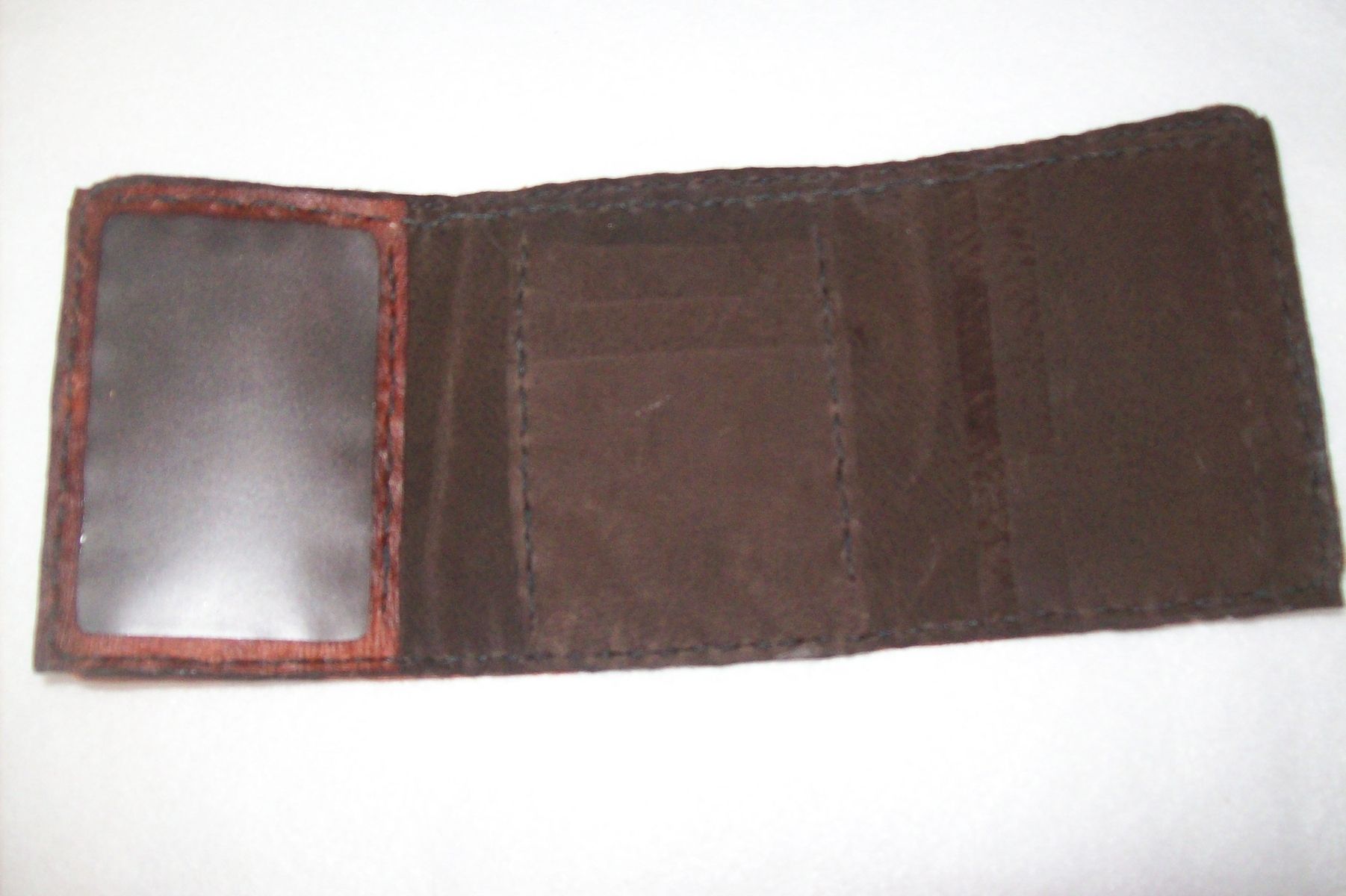 Buy Custom Handcrafted Leather Imperial Tri-Fold Wallet, made to order ...