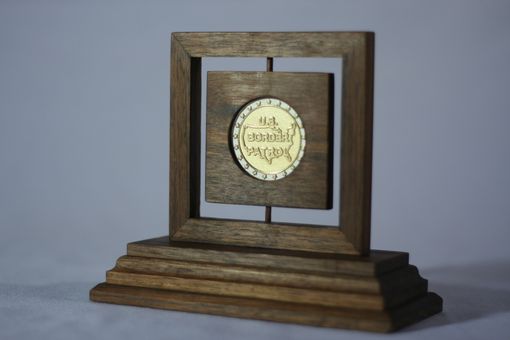 Custom Made Special Presentation Coin Display Stand