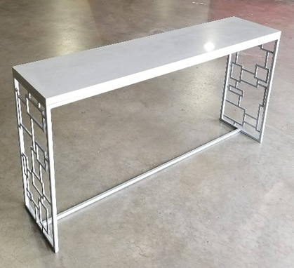 Custom Made In Stock/Modern Metal Console Table